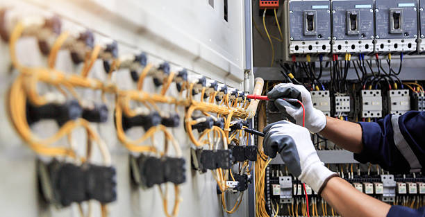 Professional Electrician technician working in Chapel Hill, NC